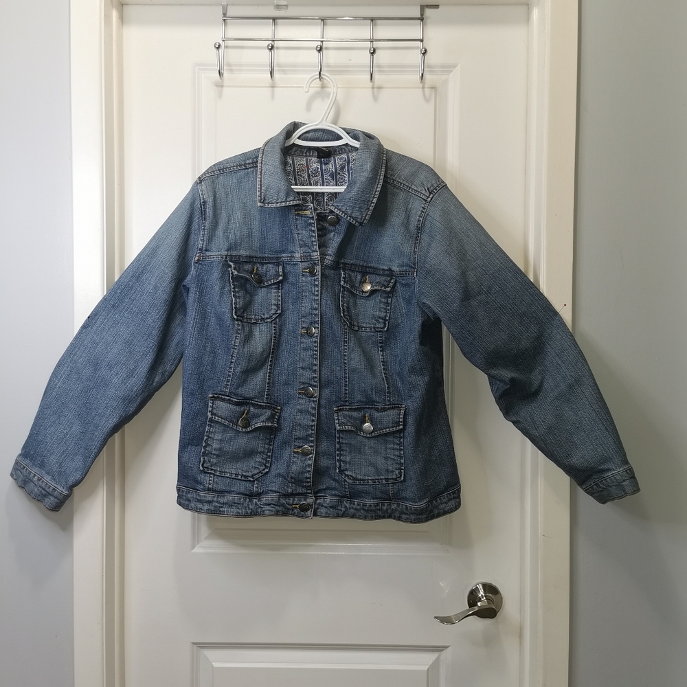 Women's Blue Denim Jean‎ Jacket